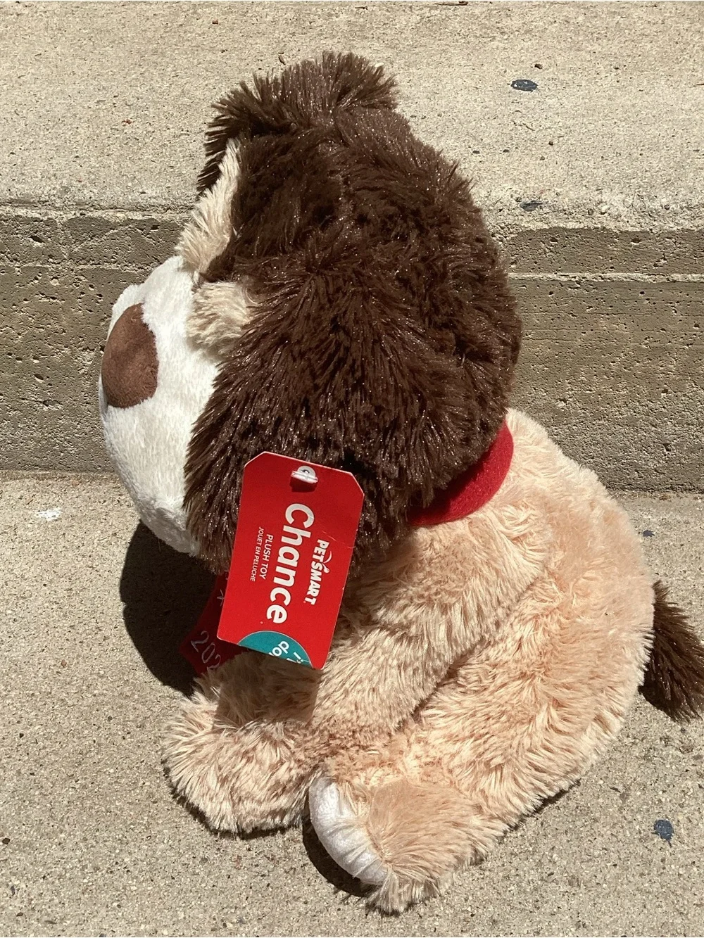 2020 NWT Chance the Puppy Plush PetSmart Squeaky Stuffie
